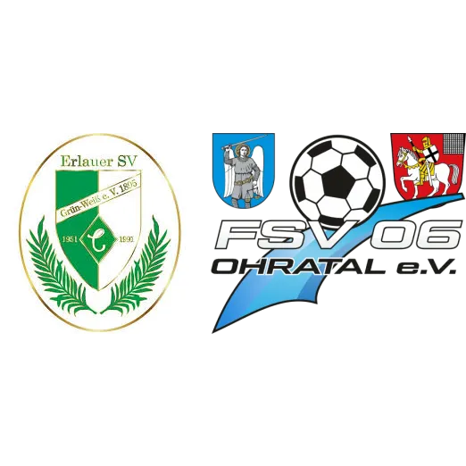 (1M) Erlauer SV Grün-Weiß <span class="nowrap bold mx-1">0 : 2</span> FSV 06 Ohratal
