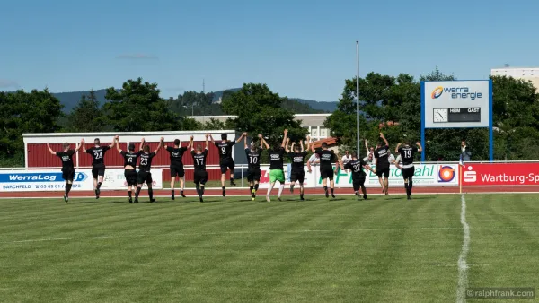 Aufstieg in die Landesliga in Bad Salzungen