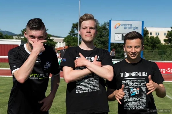 Aufstieg in die Landesliga in Bad Salzungen