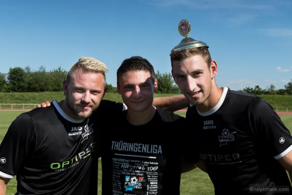 Aufstieg in die Landesliga in Bad Salzungen